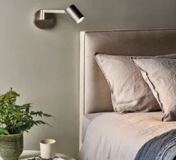 Liseuse murale, Ascoli Swing, bronze, L11cm, H11cm - Astro