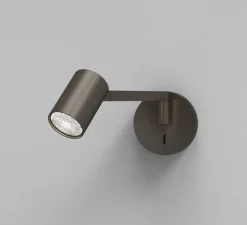 Liseuse murale, Ascoli Swing, bronze, L11cm, H11cm - Astro