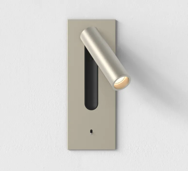 Applique*Astro Liseuse murale, Fuse 3 Toggle, avec interrupteur, , LED, 2700K, 185 lm, L7,5cm, H20cm - nickel