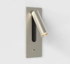 Applique*Astro Liseuse murale, Fuse 3 Toggle, avec interrupteur, , LED, 2700K, 185 lm, L7,5cm, H20cm - nickel