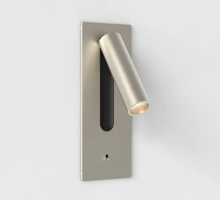 Applique*Astro Liseuse murale, Fuse 3 Toggle, avec interrupteur, , LED, 2700K, 185 lm, L7,5cm, H20cm - nickel