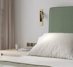 Applique*Astro Liseuse murale, Keta, , LED, 2700K, 155 lm, L6,3cm, H25,6cm - or mat