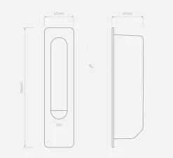 Applique*Astro Liseuse murale, Keta, , LED, 2700K, 155 lm, L6,3cm, H25,6cm - or mat
