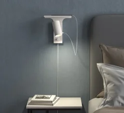 Applique*Belid Liseuse murale, Tyson Left, , L6,5cm, H19cm - blanc