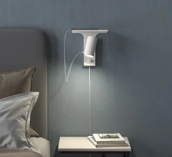 Applique*Belid Liseuse murale, Tyson Right, , L6,5cm, H19cm - blanc