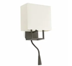 Enfants|Lampe*Faro Liseuse murale, Vesper, , L22cm, H45cm - marron, beige