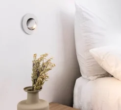 Plafonnier & Spot*Faro Liseuse, Spot encastrable, Click, , LED, 2700K, 196 lm, Ø11,5cm, H7,5cm - blanc