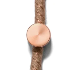 Lot de 2 passe-câbles pour décentralisation murale, Sarè, cuivre, ø1,6cm, H1,5cm - Creative Cables