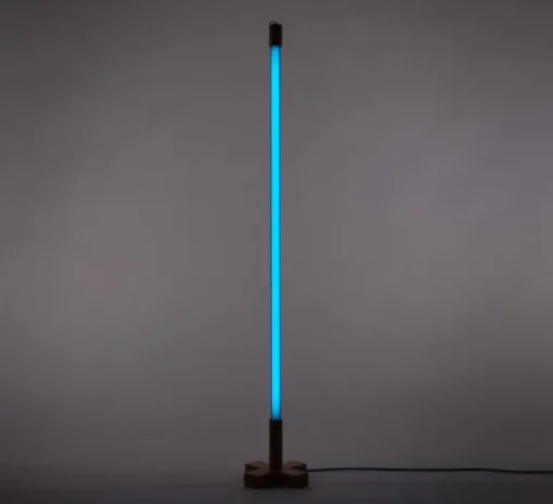 Luminaire, tube néon, Linea, bleu, L134.5cm, cm - Seletti