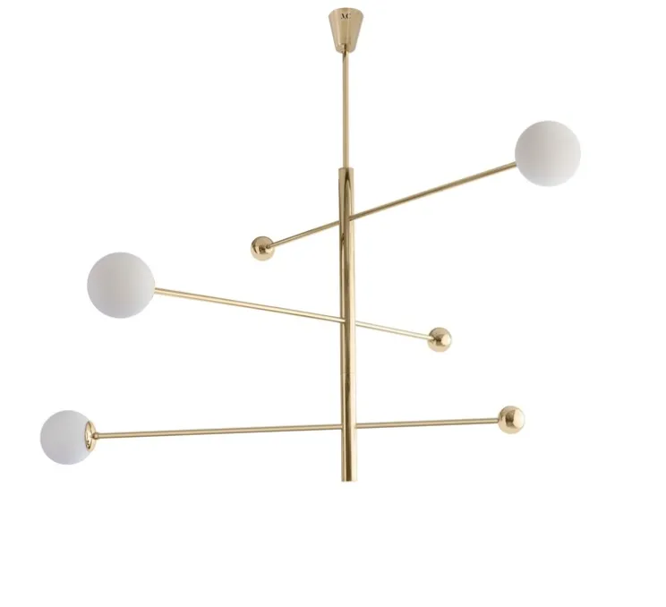 Lustre, 08 Version 2, laiton, L156cm, H90cm - Magic Circus Editions