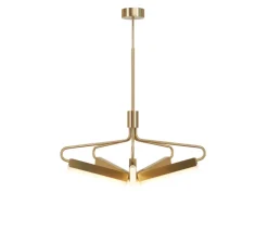 Suspension*Rubn Lustre, Angel 5 300 Wide, , L72,5cm, H71-98,5cm - laiton