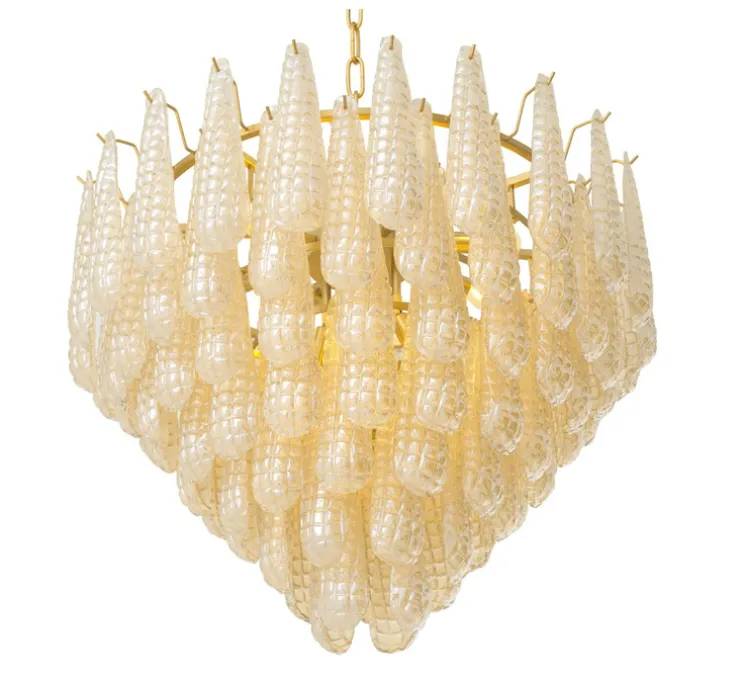 Lustre, Chaves L, Champagne, laiton antique, Ø82cm, H65,5cm - Eichholtz