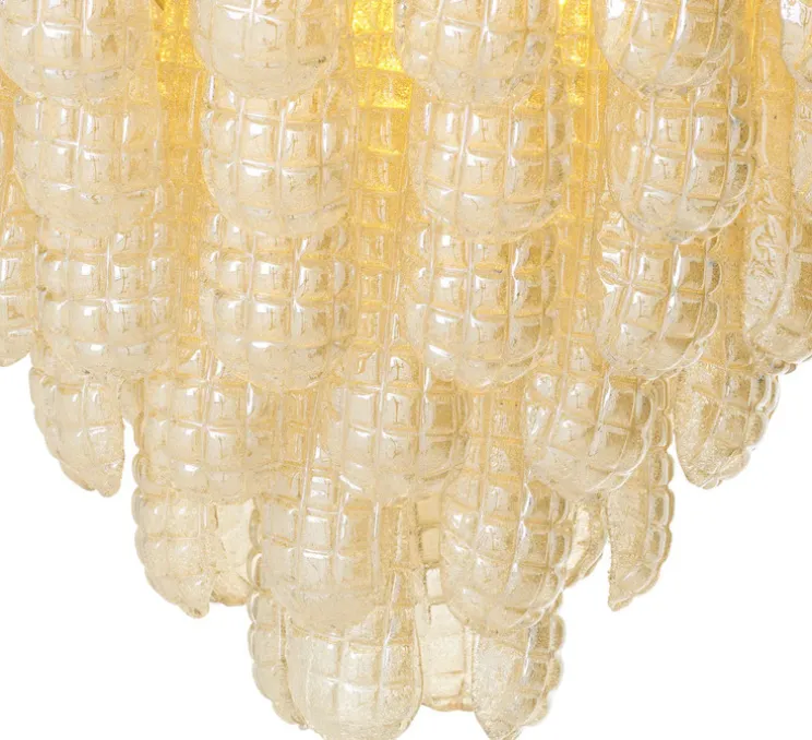 Lustre, Chaves L, Champagne, laiton antique, Ø82cm, H65,5cm - Eichholtz