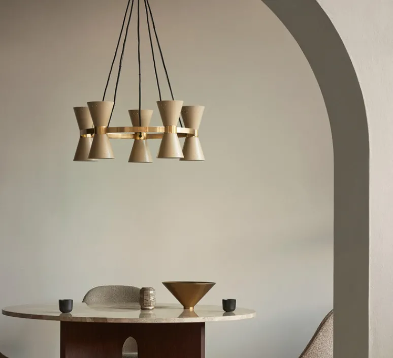 Suspension*Audo Copenhagen Lustre, Collector 5, , Ø66,5cm, H26cm - crème