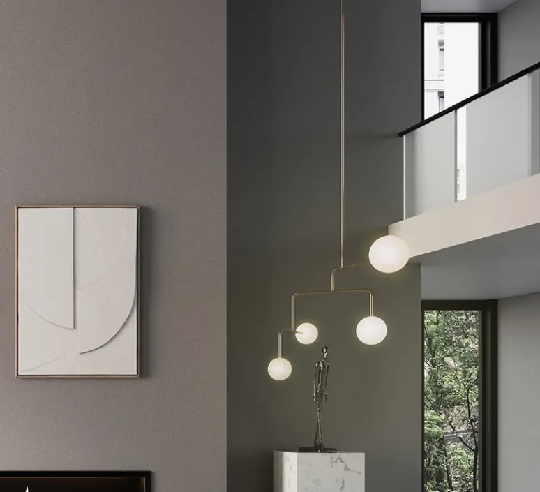 Suspension*Alma light Lustre, Constellation, , Ø110cm, H79cm - laiton