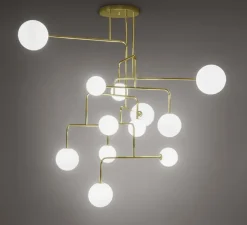 Suspension*Alma light Lustre, Constellation, , Ø145cm, H120cm - laiton