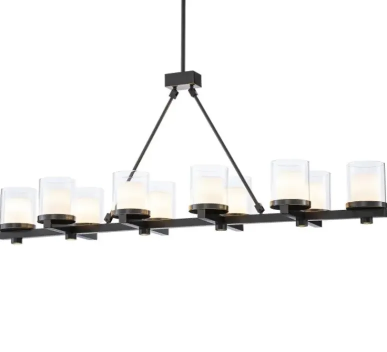 Suspension*Eichholtz Lustre, Donovan, , L155cm, H59cm - bronze