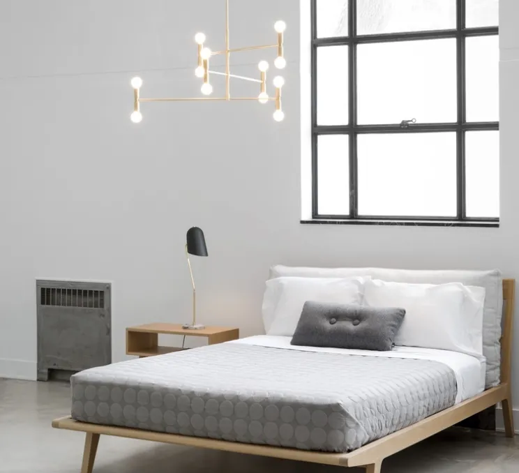 Lustre, Dot Atonium, laiton, Ø96,5cm, H62cm - Lambert & fils