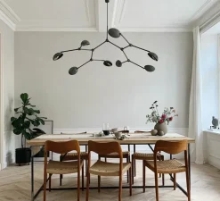 Lustre, Drop Big, noir oxydé, L155cm, H91cm - 101 Copenhagen