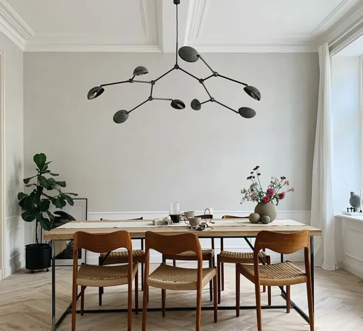Lustre, Drop Big, noir oxydé, L155cm, H91cm - 101 Copenhagen