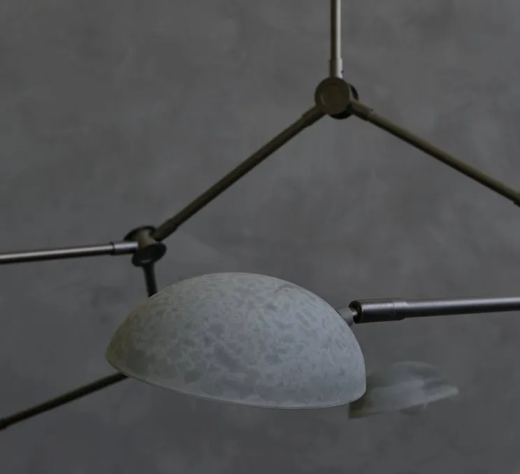 Lustre, Drop Big, noir oxydé, L155cm, H91cm - 101 Copenhagen