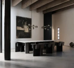 Lustre, Drop Globe Mini, chrome, câble de 5m, L95cm, H55cm - 101 Copenhagen