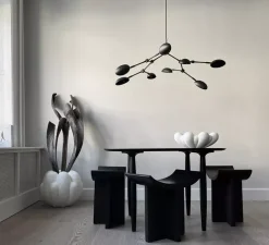 Lustre, Drop mini, bronze, L111cm, H54cm - 101 Copenhagen