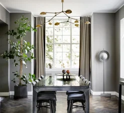 Lustre, Drop Mini, laiton, câble de 5m, L111cm, H54cm - 101 Copenhagen