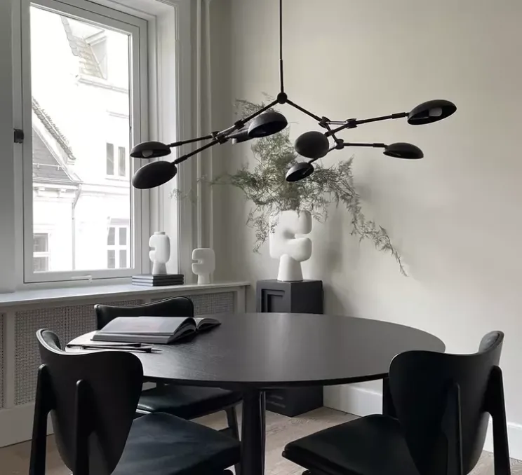 Lustre, Drop mini, noir brûlé, L111cm, H54cm - 101 Copenhagen