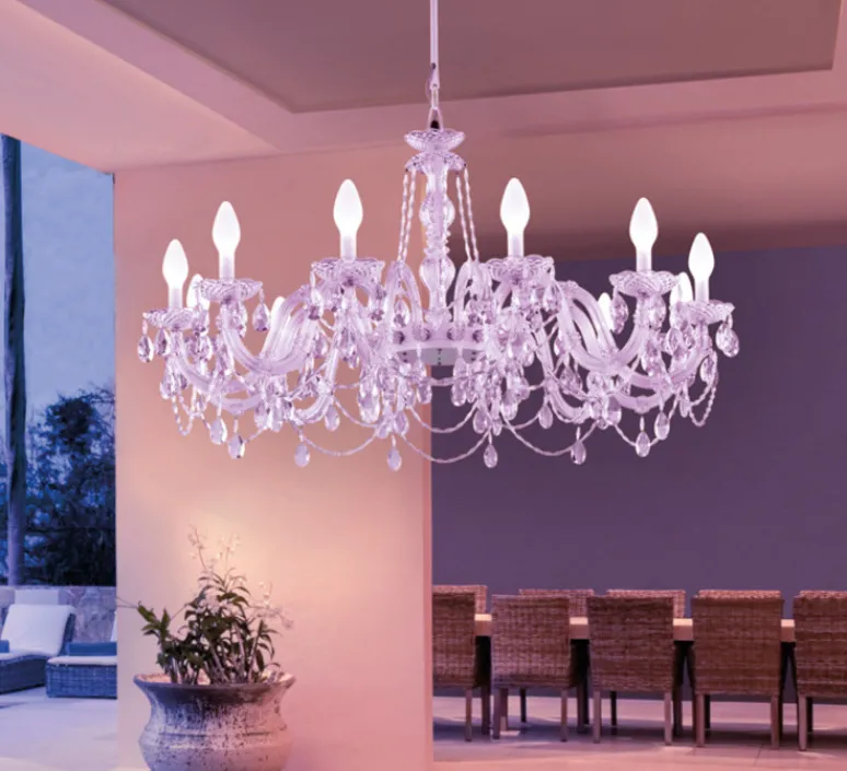 Suspension*Masiero Lustre, Drylight S12, , IP66, LED, dim, 3000K, 3360 lm, Ø113cm, H135cm - blanc