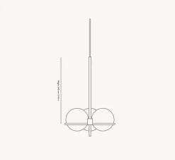 Suspension*Ferm Living Lustre, Era, , Ø48cm, H20cm - beige
