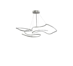 Lustre, Ghost Mini, chrome, LED, dim, 2400K, 1722 lm, L116cm, H40cm - 101 Copenhagen