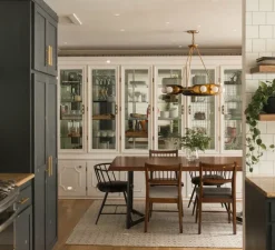 Suspension*Hudson Valley Lighting Lustre, Hopper, , Ø81,2cm, H63,5cm - bronze brossé, laiton vintage