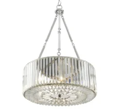 Lustre, Infinity, nickel, Ø53cm, H77,5cm - Eichholtz