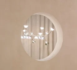 Suspension*Tooy Lustre, Linfa 565.13, , IP40, LED, dim, 2700K, 10500 lm, Ø170cm, H53cm - nickel opaque