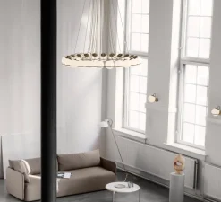 Suspension*Astep Lustre, Model 2109/24/14, , Ø134cm, H160cm - champagne