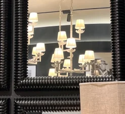 Lustre, Nature, blanc mat, Ø77cm, H99cm - Eichholtz