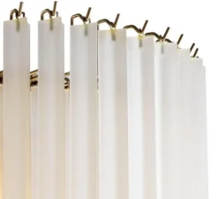 Suspension*Eichholtz Lustre, Nova, , verre dépoli, Ø60cm, H60cm - nickel