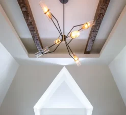 Suspension*Hudson Valley Lighting Lustre, Raef, , Ø91,4cm, H55,25cm - bronze brossé