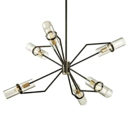 Suspension*Hudson Valley Lighting Lustre, Raef, , Ø91,4cm, H55,25cm - bronze brossé