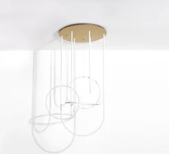 Lustre, Unseen, Chandelier, LED, dim, 2700K, 15883 lm, Ø100cm, H210cm - Petite Friture