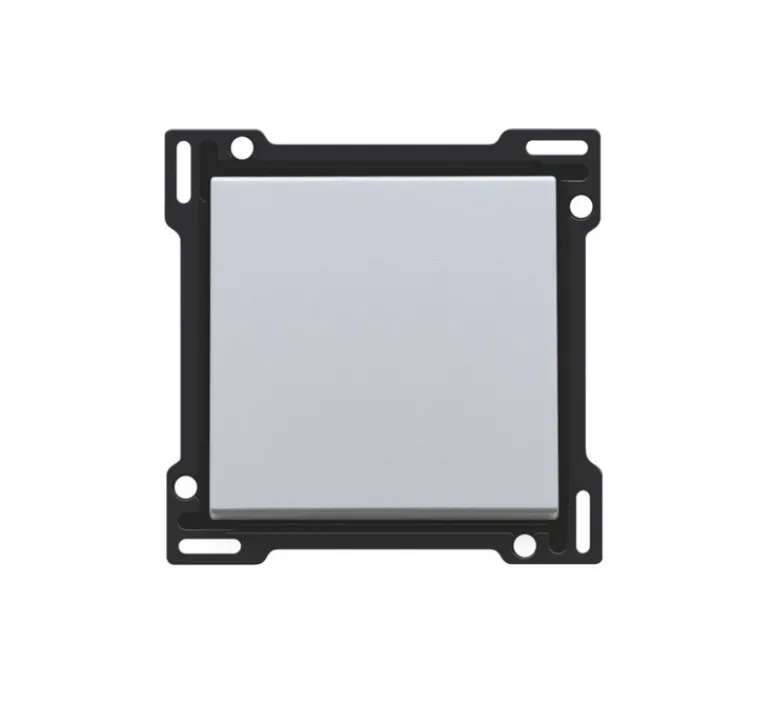 Interrupteur*Niko Manette pour interrupteur, Intense, Simple, Sterling coated, Interrupteur x1, L5,6cm, H5,6cm -