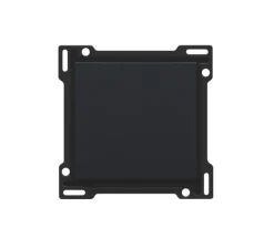 Interrupteur*Niko Manette pour interrupteur, Intense et Pure, Simple, Matt black coated, Interrupteur x1, L5,6cm, H5,6cm -