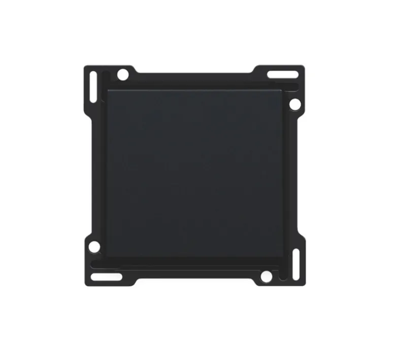 Interrupteur*Niko Manette pour interrupteur, Intense et Pure, Simple, Matt black coated, Interrupteur x1, L5,6cm, H5,6cm -