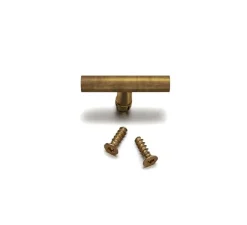 Manette pour interrupteur, Do Low, Simple, Laiton vieilli, L4,3cm, H4,3cm - Fontini