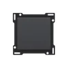 Manette pour interrupteur, Intense et Pure, Simple, Anthracite coated, Interrupteur x1, L5,6cm, H5,6cm - Niko