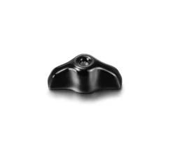 Manette pour interrupteur, Garby & Garby Colonial, Simple, Rétro porcelaine noire, L4,3cm, H1,3cm - Fontini