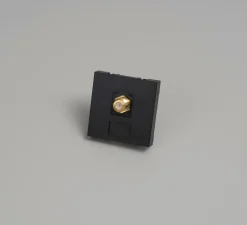 Mécanisme, Buster, Simple, Prise-TV x1, Noir, L4,5cm, H4,5cm - Buster & Punch