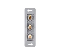 Mécanisme, Confidence, Etroit-long, Poussoir x1, Poussoir x1, Va-et-vient x1, Laiton, L3,5cm, H12cm - Modelec