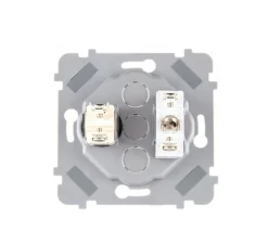 Mécanisme, Confidence, Poussoir x1 et Push x1, Doré, L3,5cm, H12cm - Modelec